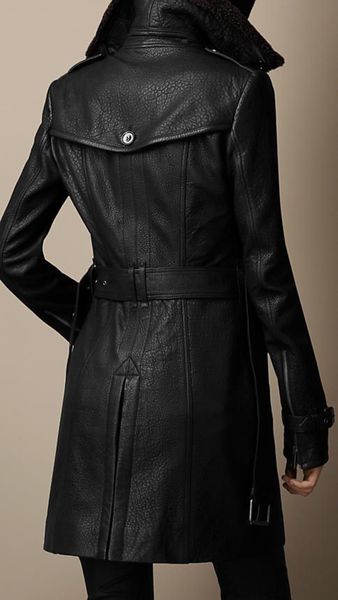 CLAIR | LUXURIÖSER HANDGEFERTIGTER ITALIENISCHER LEDER-TRENCHCOAT