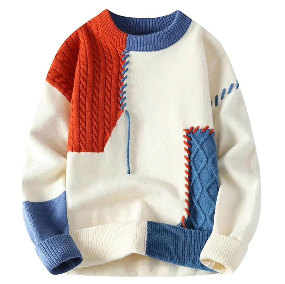 Julien™ | Pull Patchwork